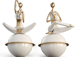 Balleriana statue Modelo 3D