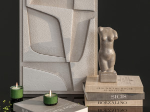 Decor set 002 3D-Modell