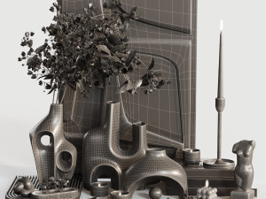 Decor set 003 Modelo 3D