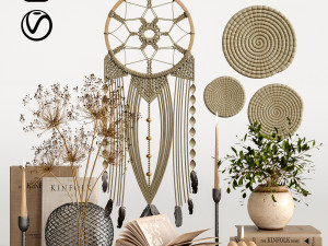 Decor set 004 3D Model