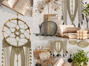 Decor set 004 3D Model