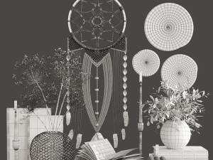 Decor set 004 3D Model
