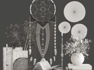 Decor set 004 3D Model