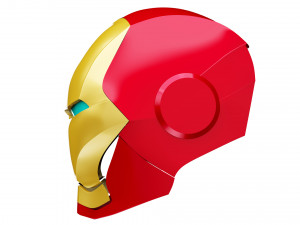 Iron Man Helmet Modello 3D