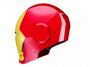 Iron Man Helmet Modello 3D