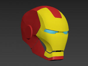 Iron Man Helmet Modello 3D