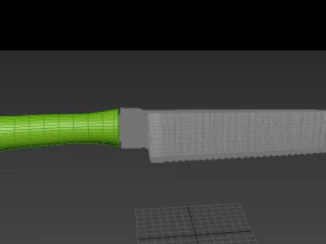 Knife 3D Model