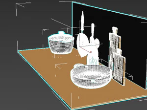 Non-Stick-Kitchen-Accessories 3D Model