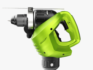 Electric Drill 3D 模型