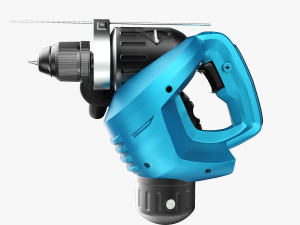Electric Drill 3D 模型