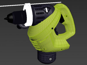 Electric Drill 3D 模型