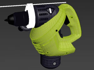 Electric Drill 3D Model