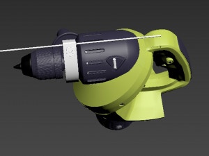 Electric Drill 3D 模型