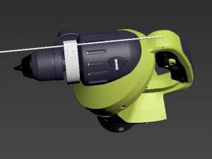 Electric Drill 3D Model