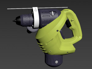 Electric Drill 3D 模型