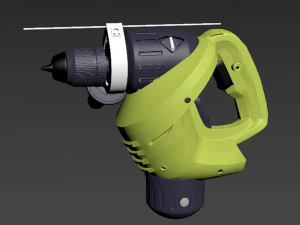 Electric Drill 3D Model