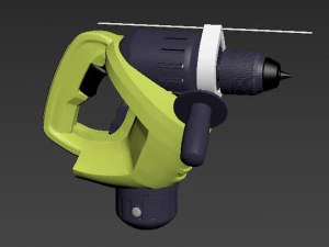 Electric Drill 3D Model