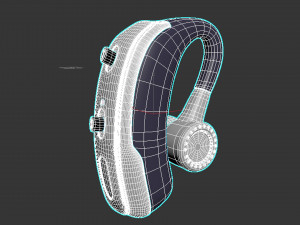 Bluetooth Headset Modello 3D