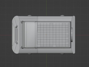 Futuristic space car 3D Model