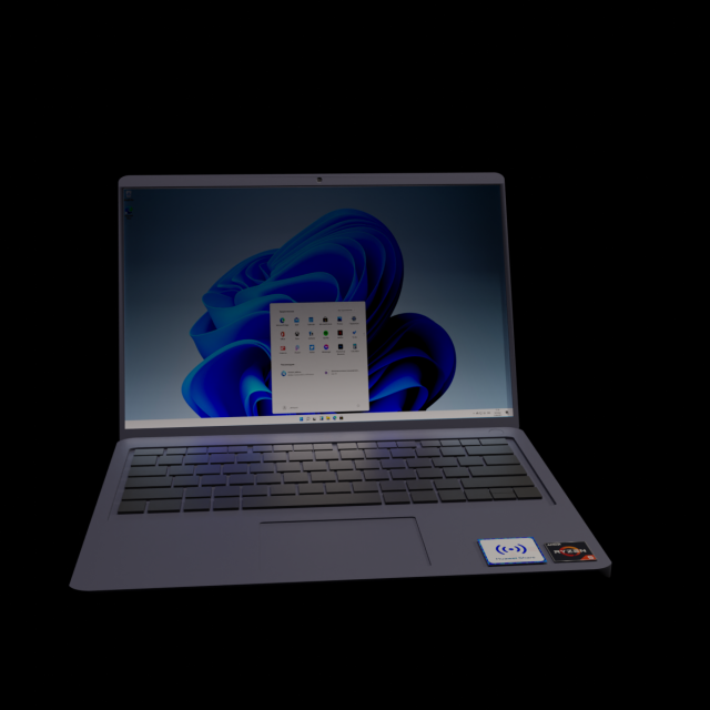 Laptop Huawei 3Dモデル .c4d .max .obj .3ds .fbx .stl .blend 