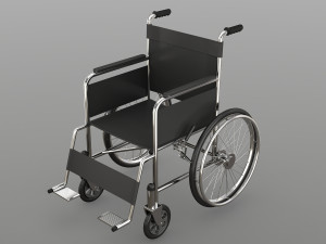 Wheel Chair 3D मॉडल
