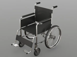 Wheel Chair 3D Model