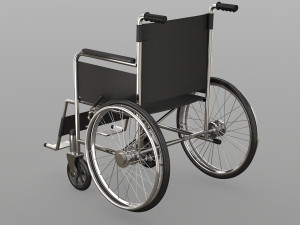 Wheel Chair 3D मॉडल