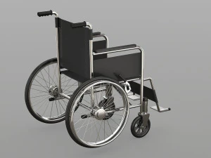 Wheel Chair 3D Model