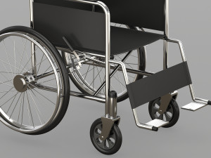 Wheel Chair 3D मॉडल