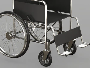 Wheel Chair 3D Model