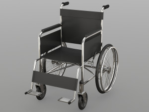 Wheel Chair 3D मॉडल