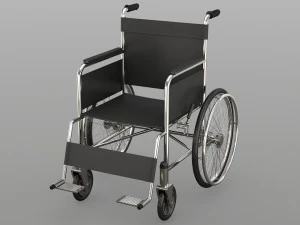 Wheel Chair 3D Model