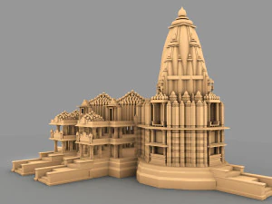 Somnath Temple 3D Model