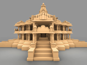 Somnath Temple Modelo 3D
