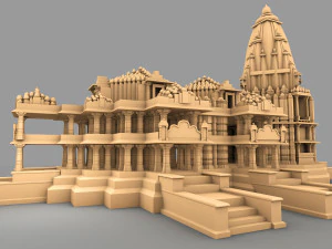 Somnath Temple 3D Model