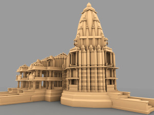 Somnath Temple Modelo 3D