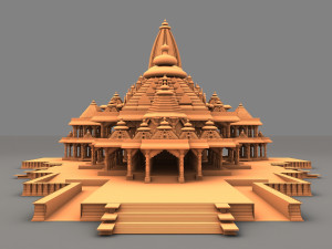 Ram Temple Modelo 3D