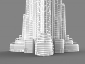 Burj Khalifa Modelo 3D
