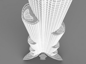 Burj Khalifa Modelo 3D