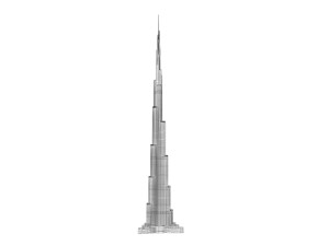 Burj Khalifa Modelo 3D