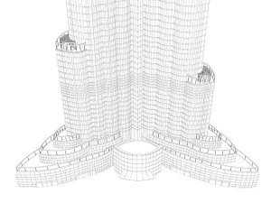 Burj Khalifa Modelo 3D
