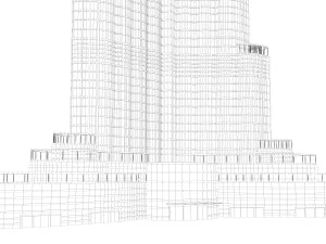 Bur&ccedil; Halife 3D Model