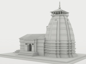 Kedarnath Temple 3D 모델