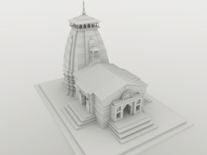 Kedarnath Temple 3D 모델