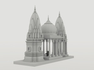 Kashi Vishwanath Temple 3Dモデル