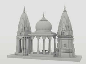 Kashi Vishwanath Temple 3Dモデル