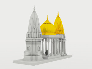 Kashi Vishwanath Temple 3Dモデル