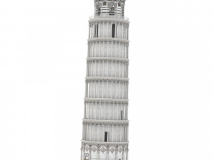 Leaning Tower of Pisa 3D मॉडल
