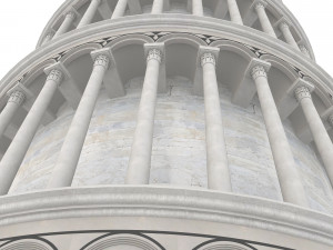 Leaning Tower of Pisa 3D मॉडल