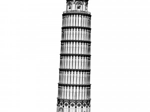 Leaning Tower of Pisa 3D मॉडल